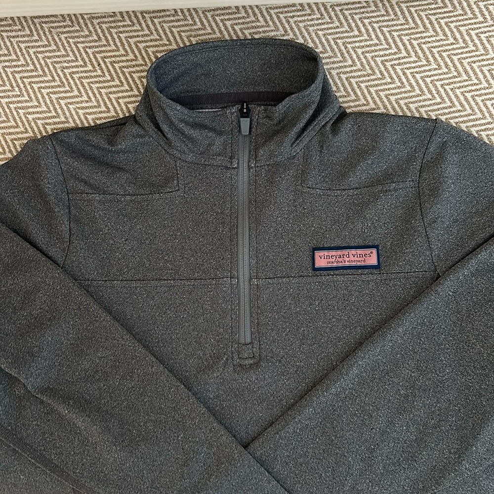 Vineyard Vines Boys Quarter Zip Performance